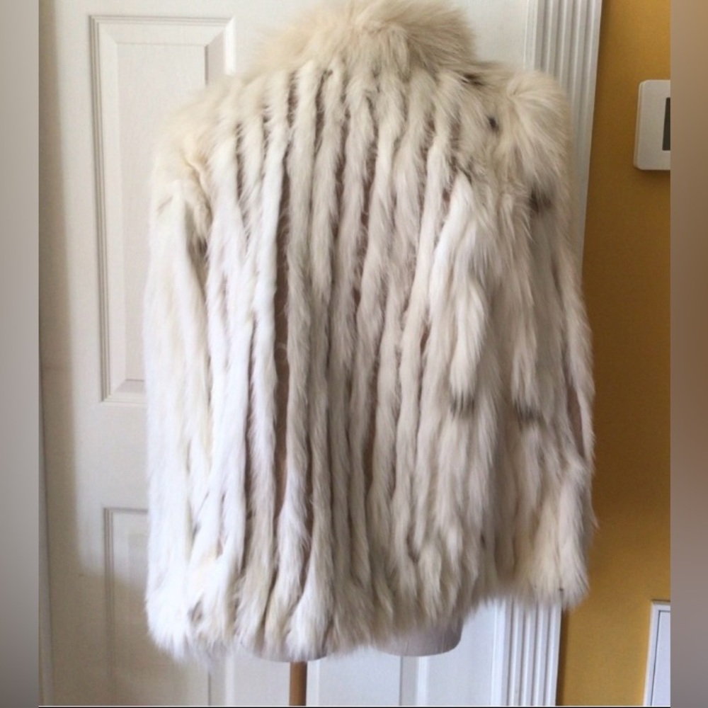 Saga Fox fur coat vintage nice condition 1 owner